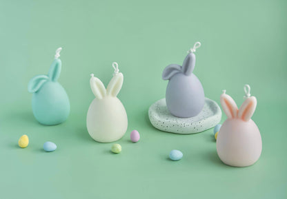 Bunny Soy Candles | Nursery Room Decoration