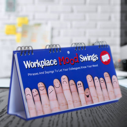 Workplace Mood Swings Office Flip Book - Novelty Gifts