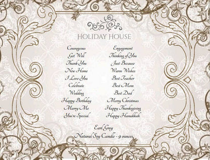 "Celebrations" Candle