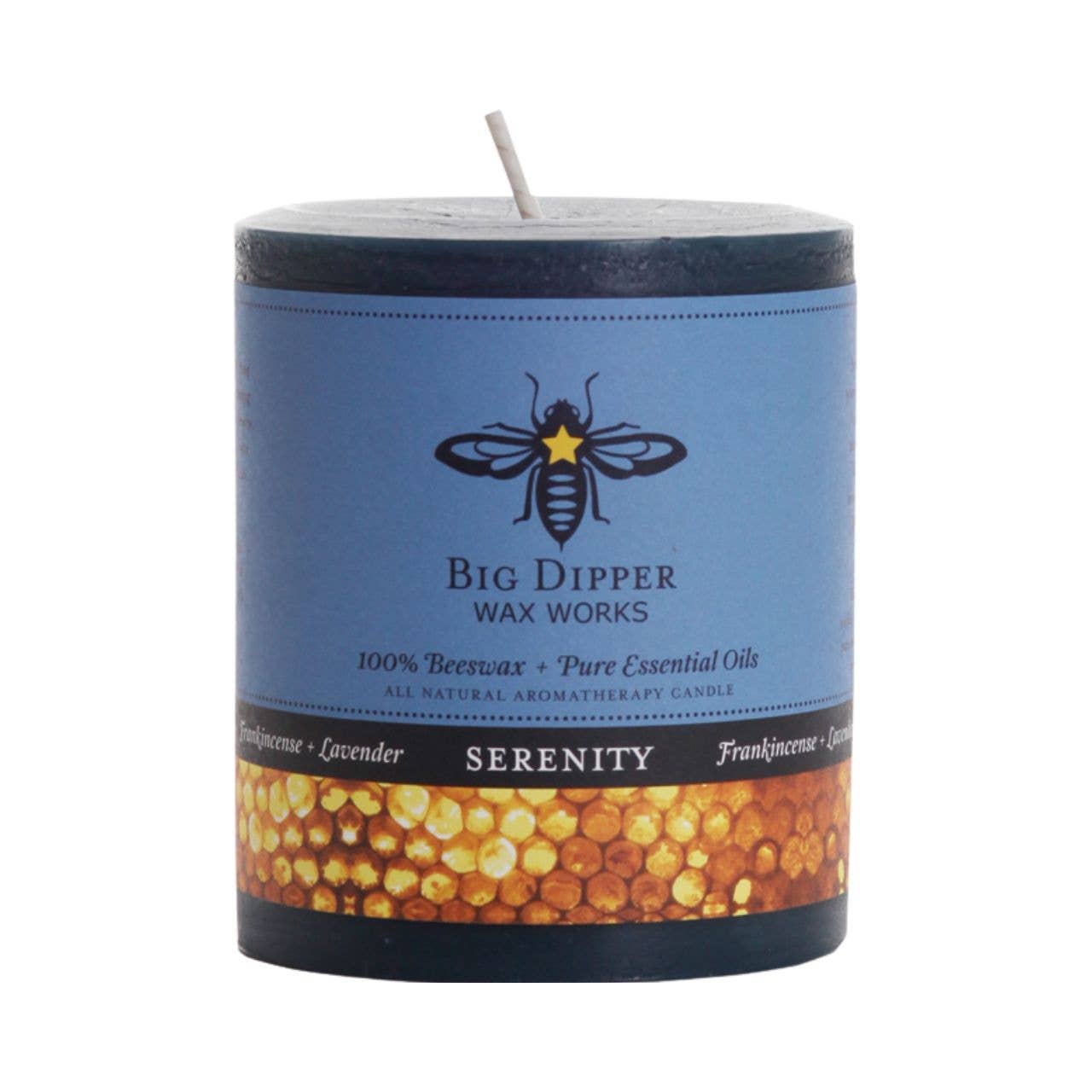 Beeswax Pillar Candle – Aromatherapy