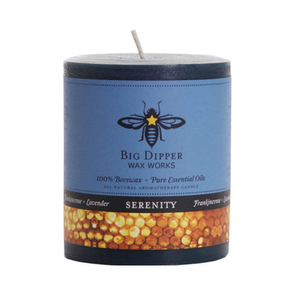 Beeswax Pillar Candle – Aromatherapy