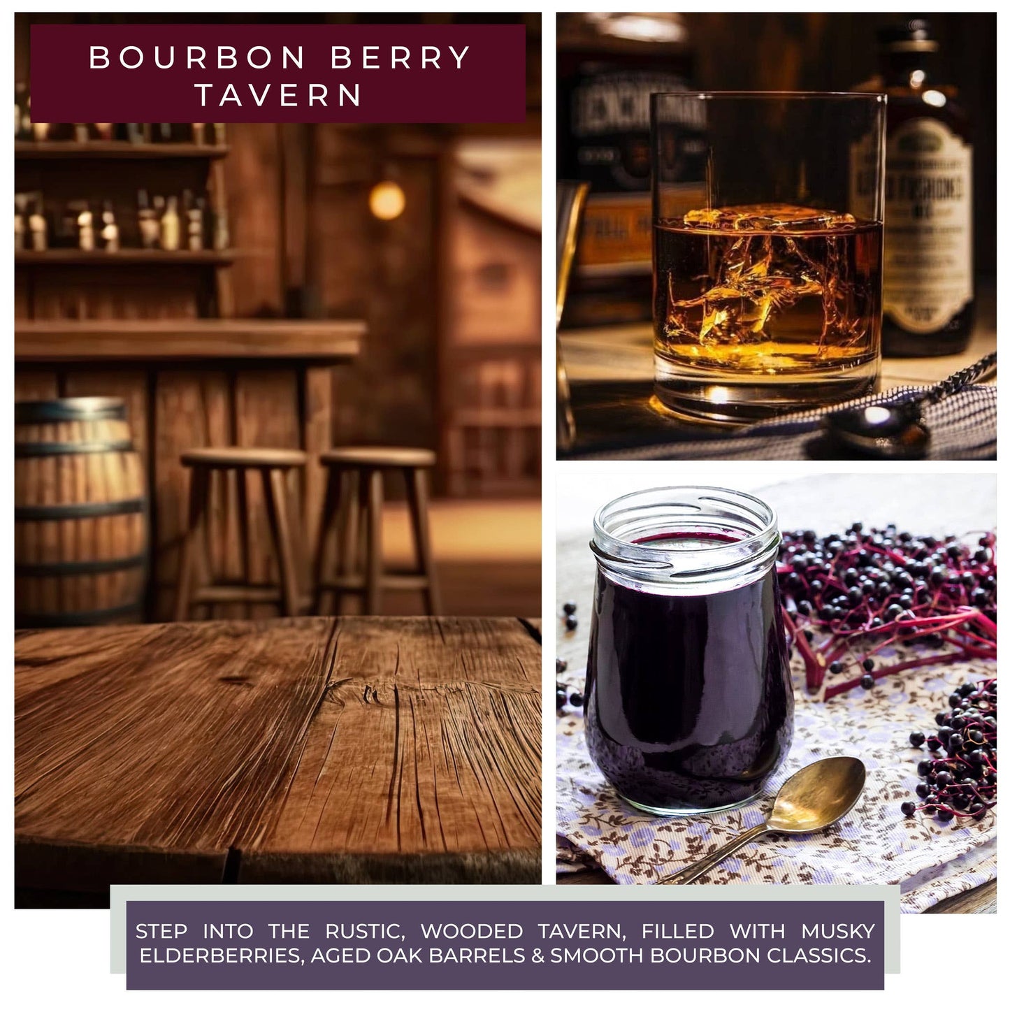 Bourbon Berry Tavern Candle (22oz.)
