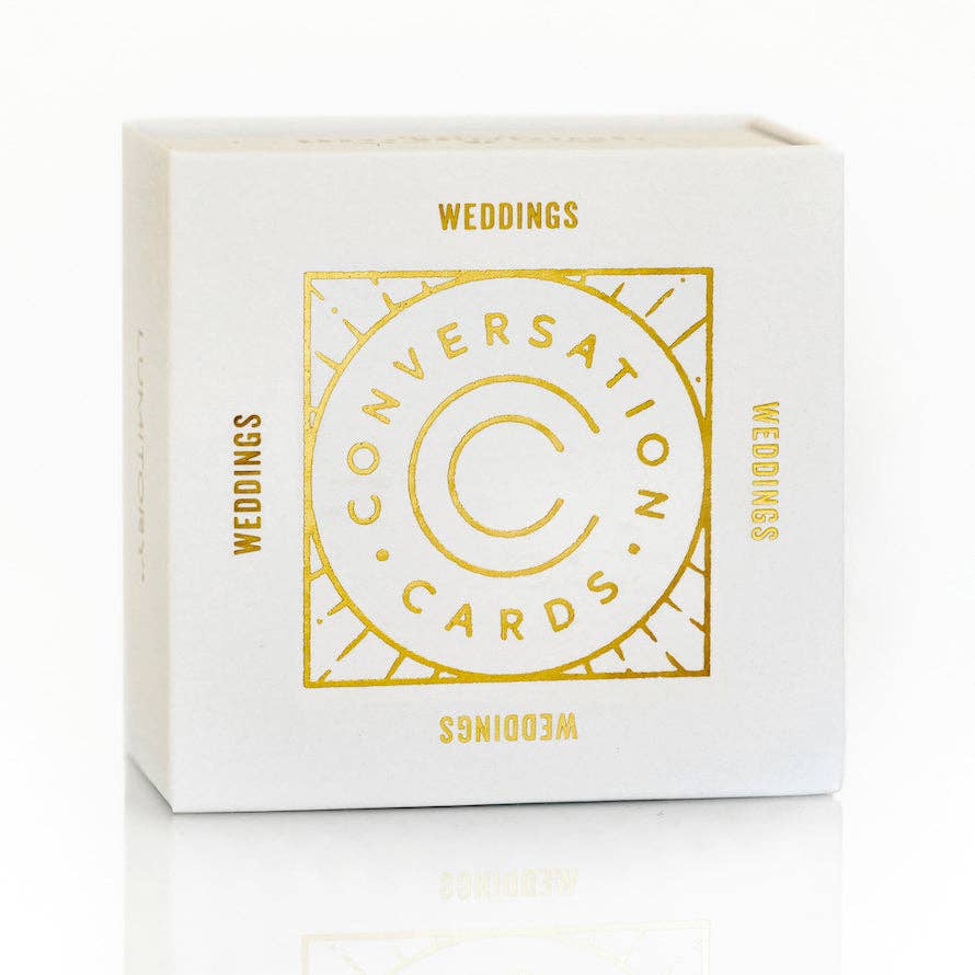 Wedding Conversation Cards: Case of 12 with Free Display