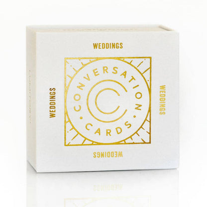 Wedding Conversation Cards: Case of 12 with Free Display