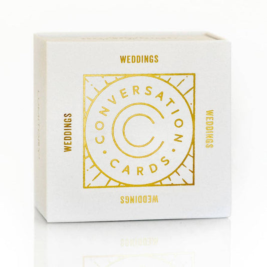 Wedding Conversation Cards: Case of 12 with Free Display