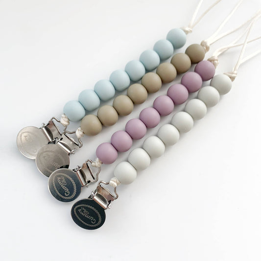 Gummy Chic Silicone Pacifier Holder Clip