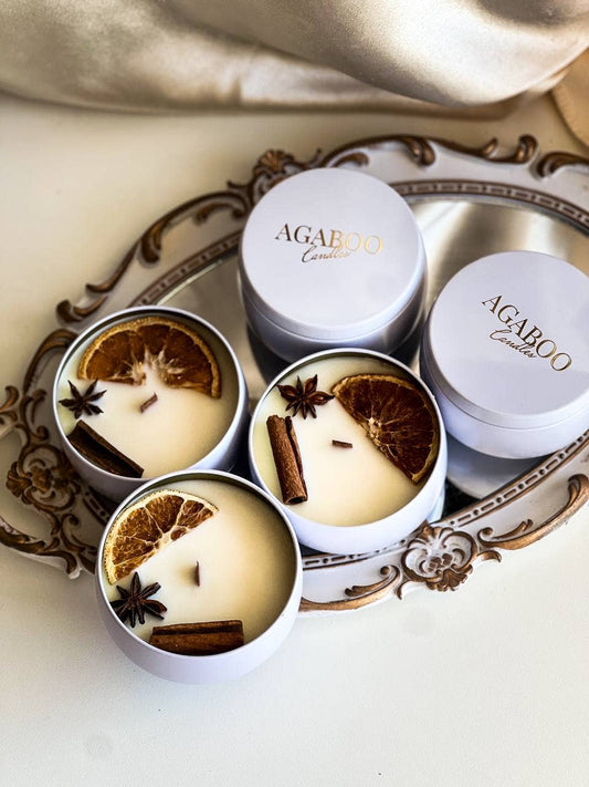 Fall Aromatherapy Candle 5 oz  1.25x1.5in - Halloween