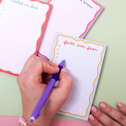 Faith Over Fear Notepad