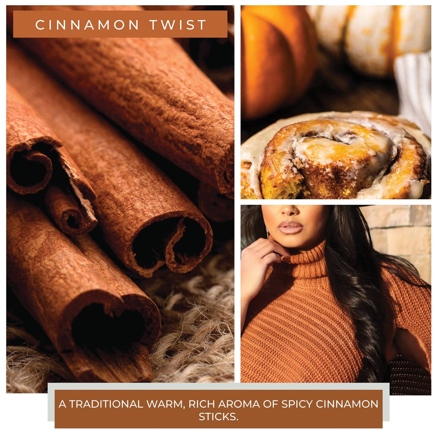 Cinnamon Twist Candle (34oz.)