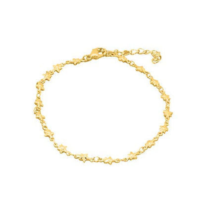 14K Gold-Plated Anklet Bracelet