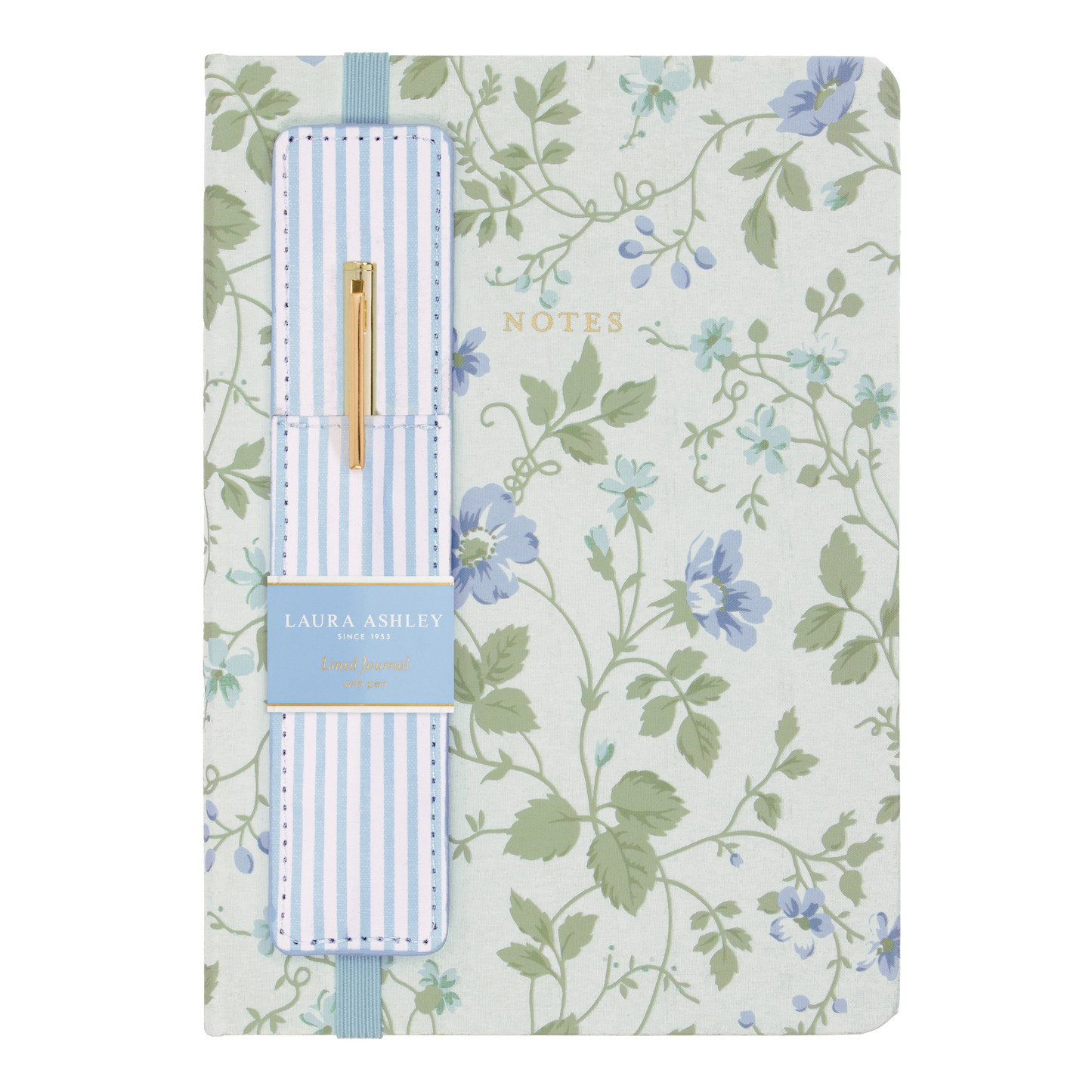 Laura Ashley Heirloom Cottage Journal with Pen Holder 6x8