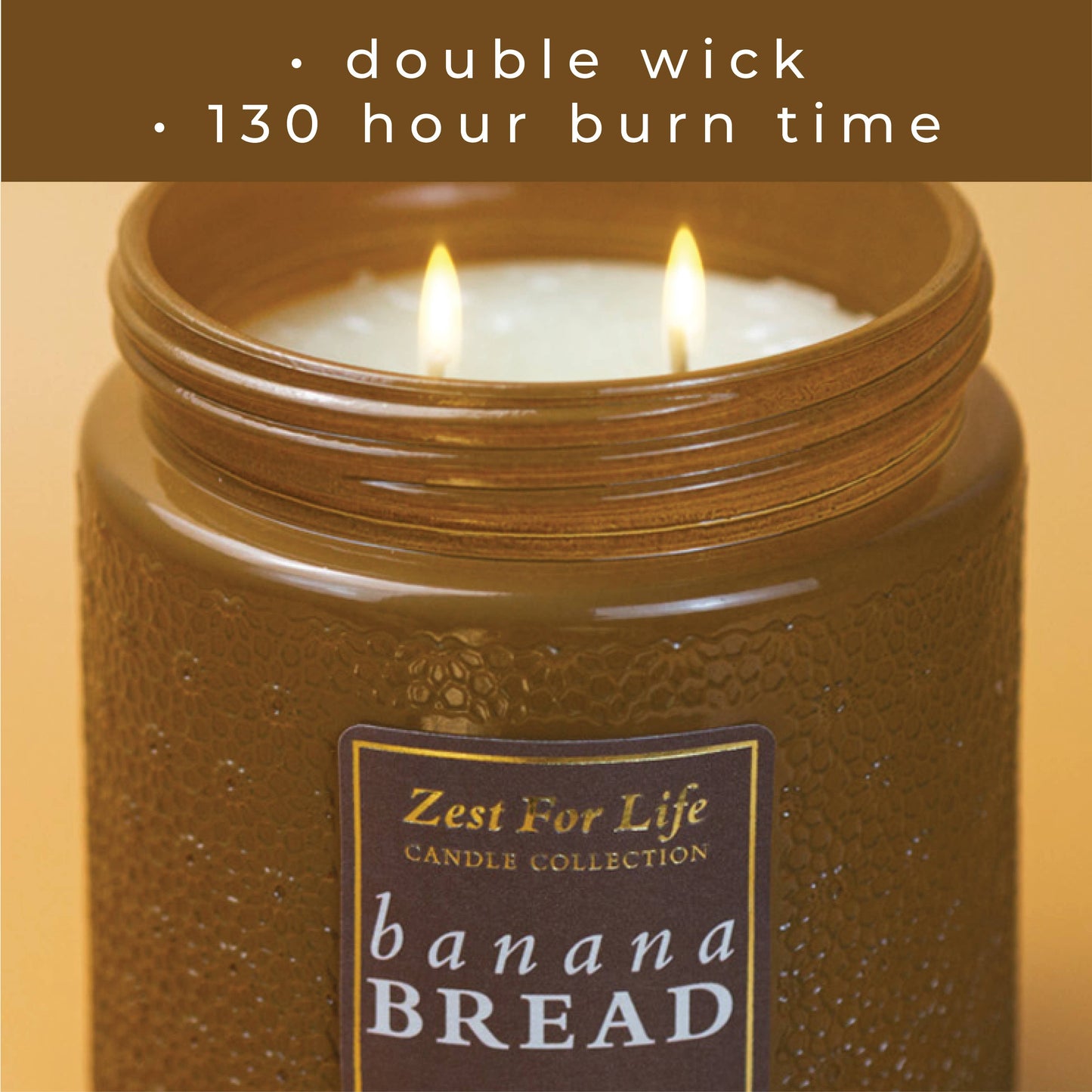 A Cheerful Giver - Zest For Life Candle (28oz.) - Banana Bread