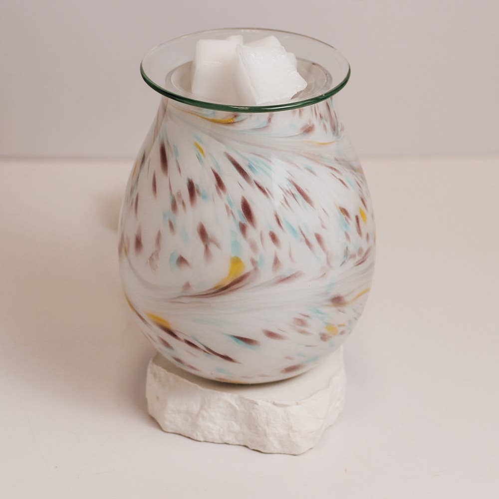 A Cheerful Giver - River Glass Wax Melter - Tabletop