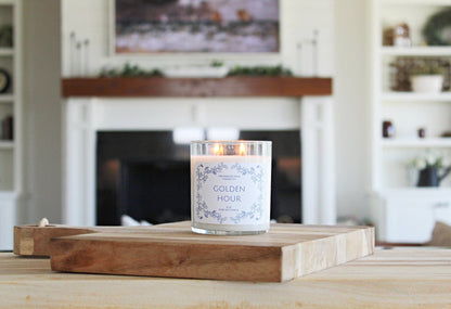 Coastal Cottage & French Country Dual-Wick Soy Candle- 12 oz