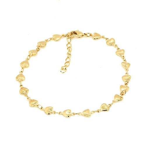 14K Gold-Plated Anklet Bracelet