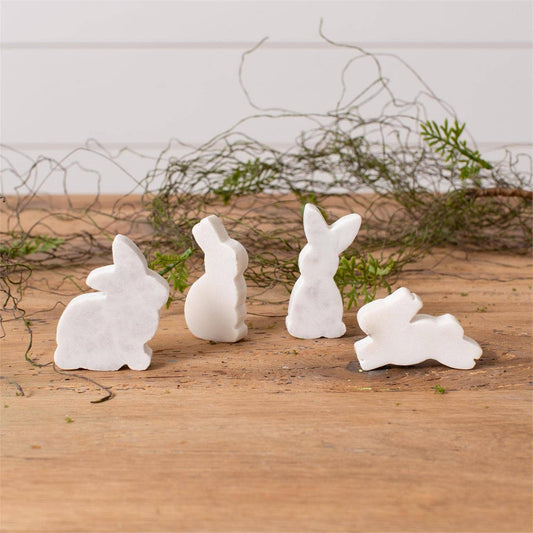 Bunny Shaped Marble Figurines (4 Designs)-sold separately
