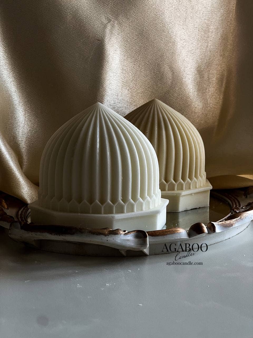 Exotic Cultural Domes Candle 4x4.5in - Religion - Shaped