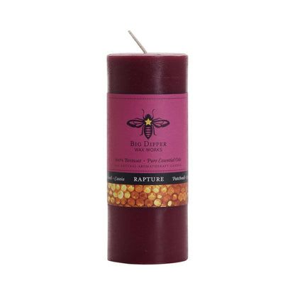 Beeswax Pillar Candle – Aromatherapy