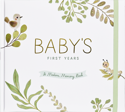 Baby's First Years: Baby Book and Keepsake Photo Album