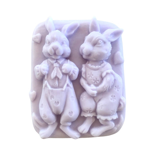 Rabbit themed bar of soap