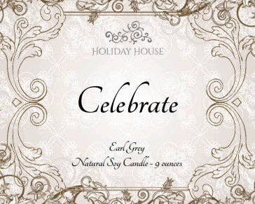 "Celebrations" Candle