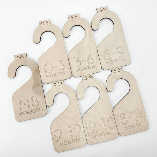 Baby Closet Dividers w/Tabs