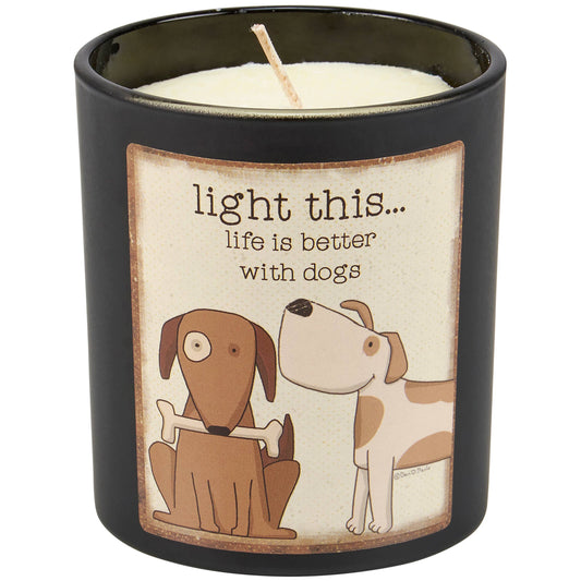 Better With Dogs Candle
