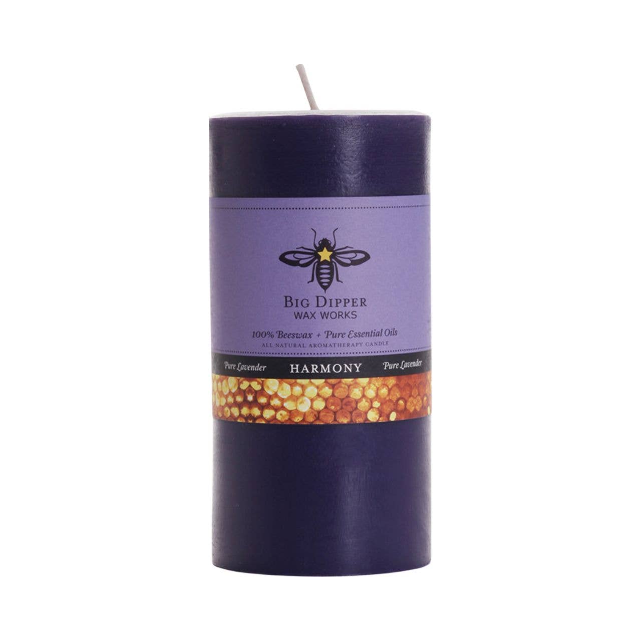 Beeswax Pillar Candle – Aromatherapy
