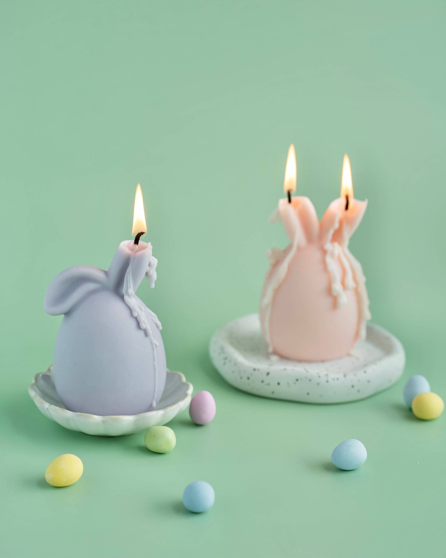 Bunny Soy Candles | Nursery Room Decoration