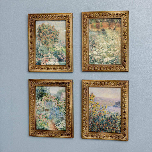 Cottage Garden Landscape Framed Prints -assorted-sold separately