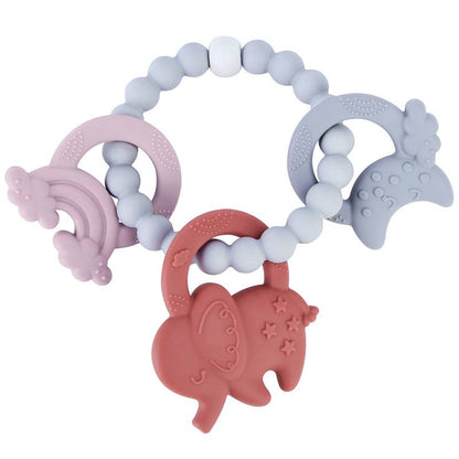 Silicone Teething Ring Bracelet.