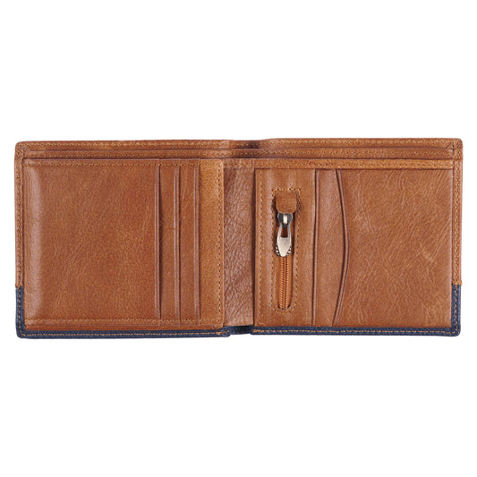 Wallet Leather Two-tone Be Strong & Couragous Josh. 1:9