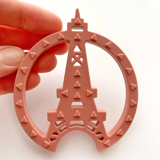 Vintage-inspired Paris Tower Teether