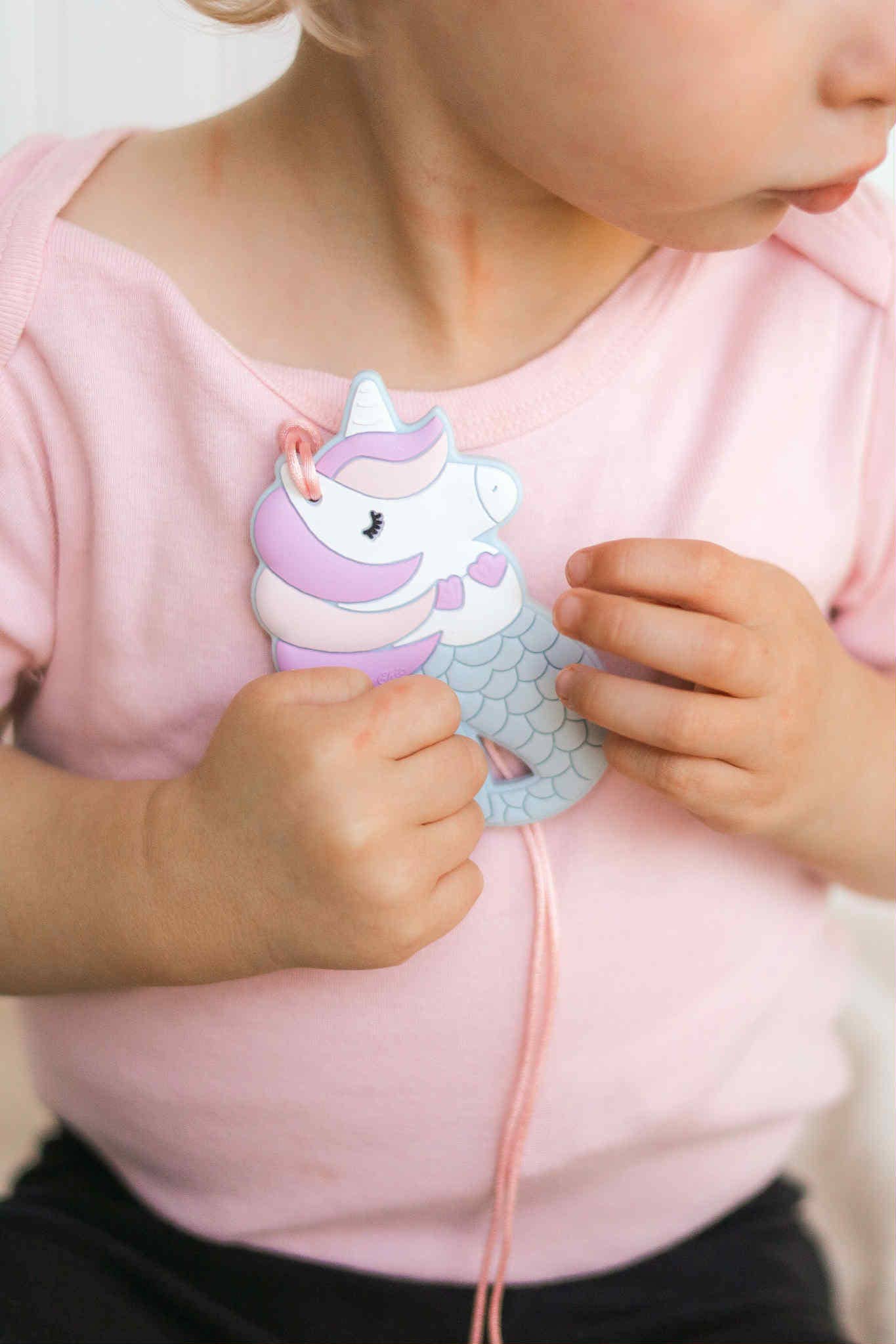 Mermicorn Baby Teether Toy and Sensory Chew