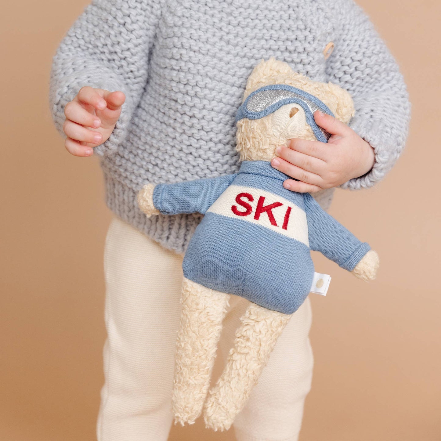 Benjamin Bear Ski Plushie | Baby Kids Toy Animal Fall Winter