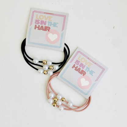 Coletero "El amor está en el pelo" - Regalo de agradecimiento