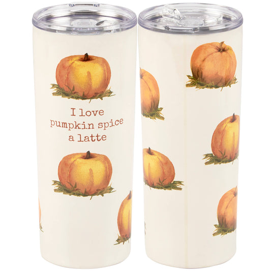 Pumpkin Latte Coffee Tumbler