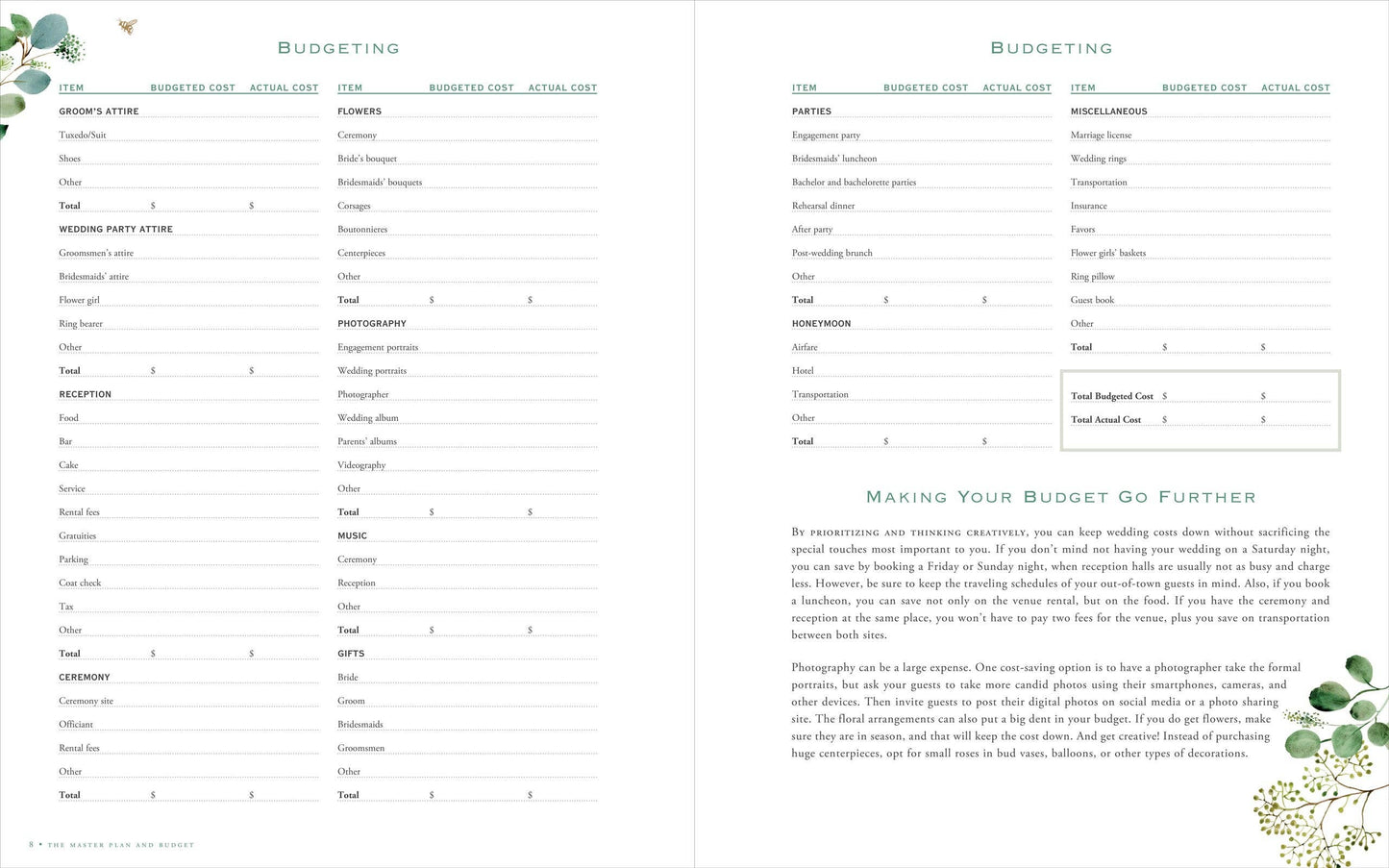 Planificador y organizador de bodas definitivo