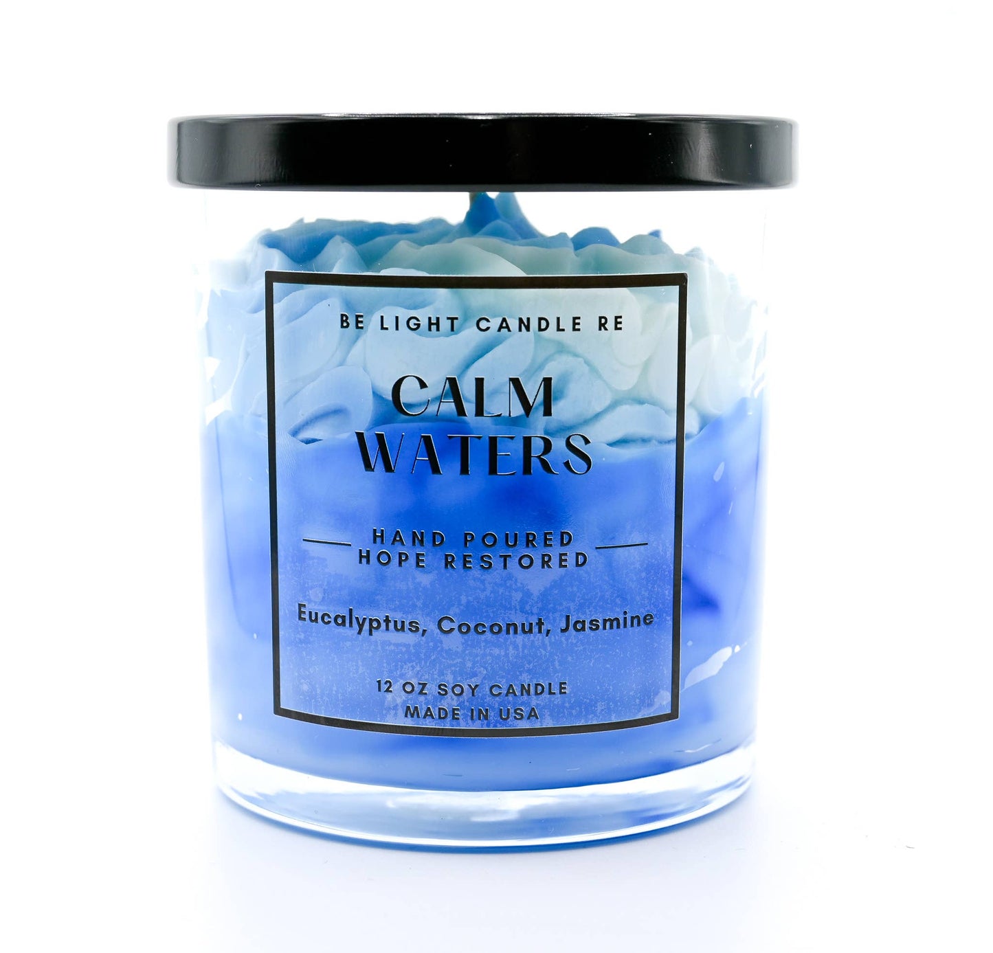 Calm Waters, Scented Soy Candle | Gifts For Friend | Coastal