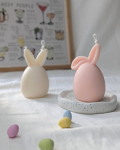 Bunny Soy Candles | Nursery Room Decoration