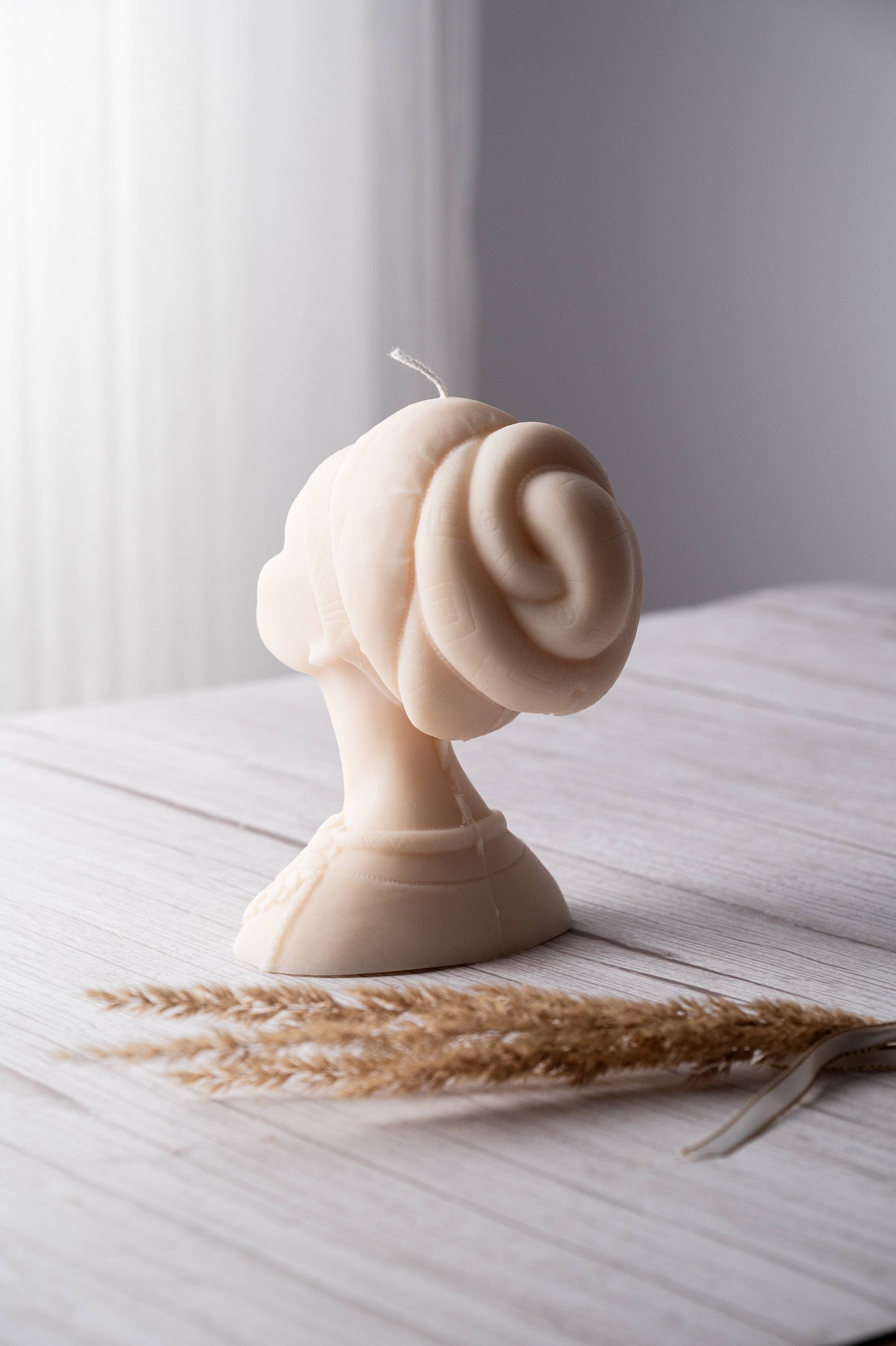 African Female Figure Candle