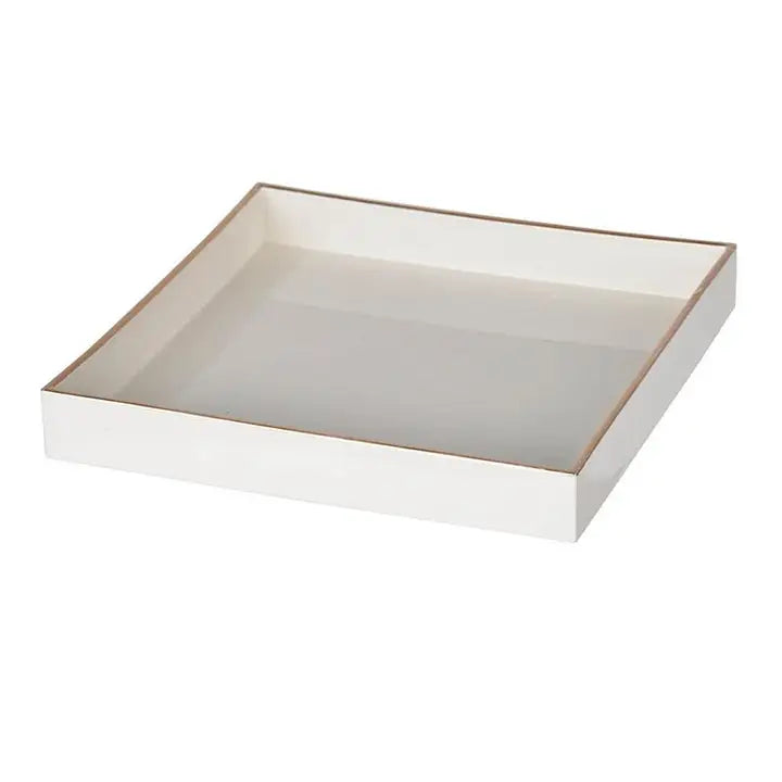 Pristine White Plastic Tray
