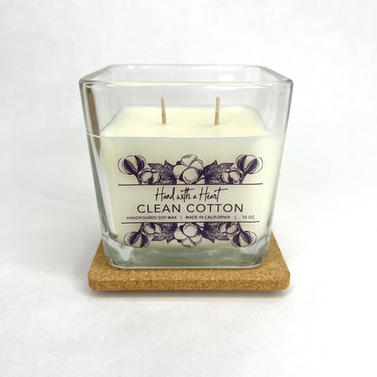 Clean Cotton Soy Wax Candle