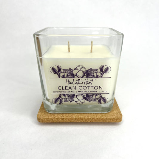 Clean Cotton Soy Wax Candle