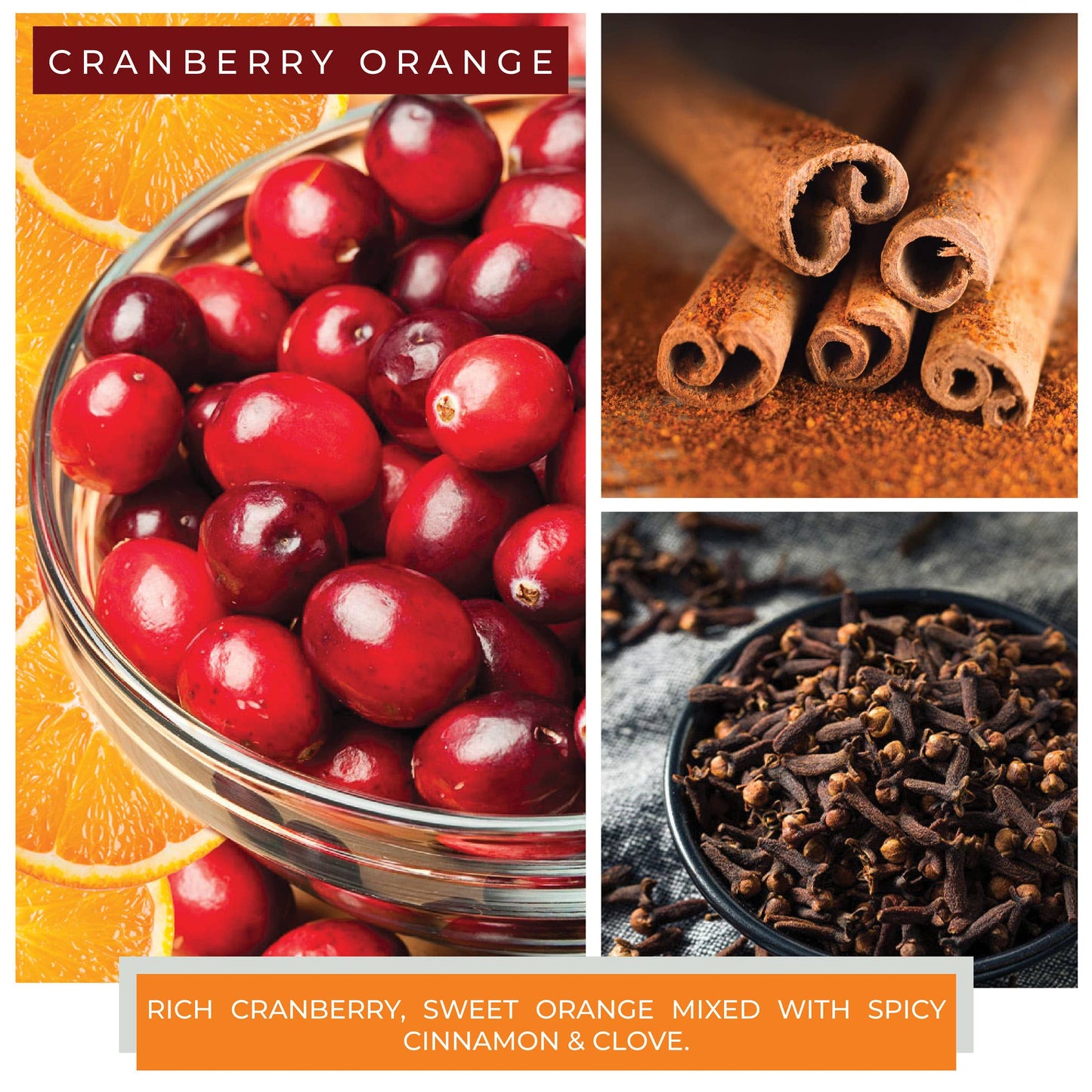 Cranberry Orange Candle (22oz.)