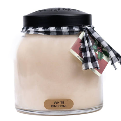 A Cheerful Giver - KOTL Papa Candle (34oz.) - White Pinecone