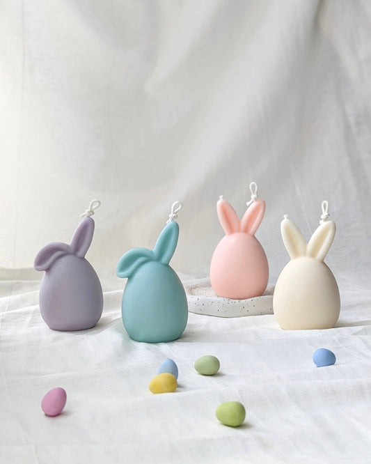 Bunny Soy Candles | Nursery Room Decoration