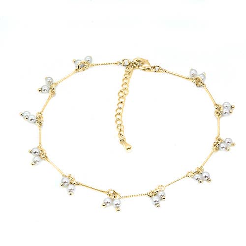 14K Gold-Plated Anklet Bracelet