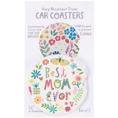 Mom Car Coasters