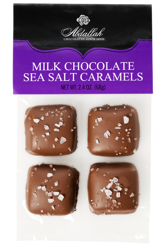 Sea Salt Caramels – Milk Chocolate